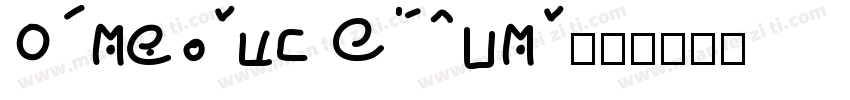 Hunthers Dwayne字体转换